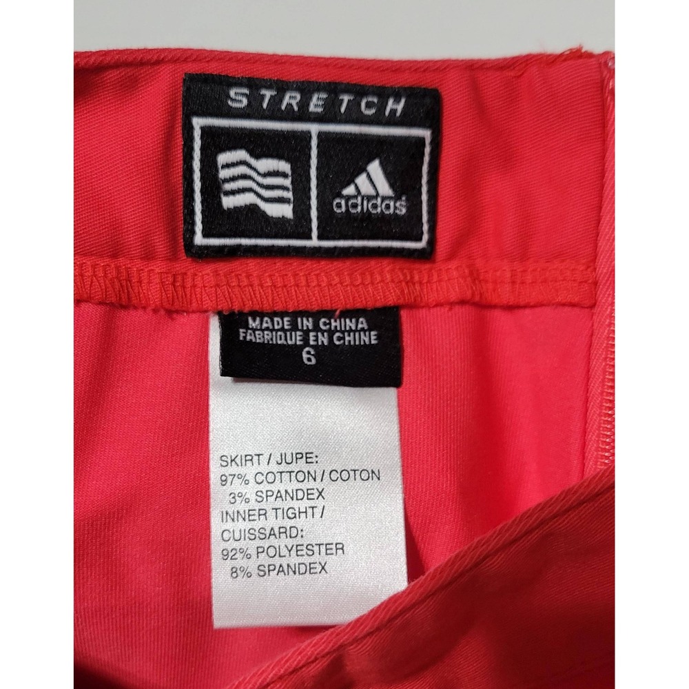 ADIDAS Red Skort - Picture 3 of 6